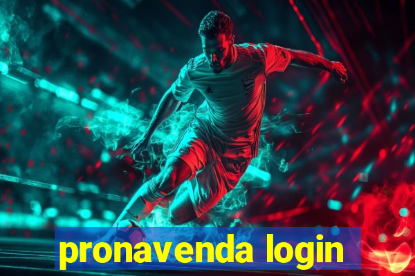 pronavenda login