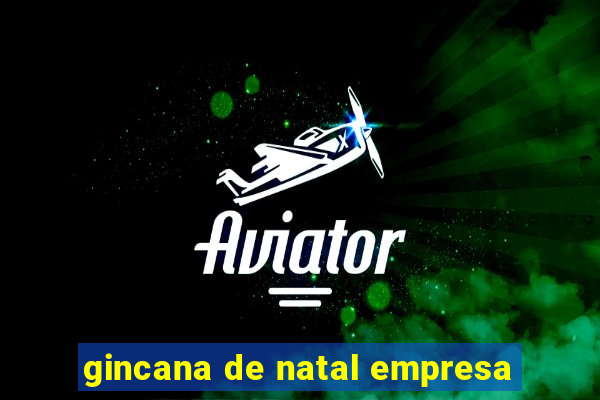 gincana de natal empresa