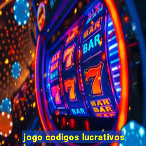 jogo codigos lucrativos