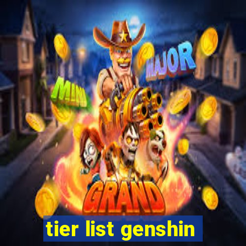 tier list genshin