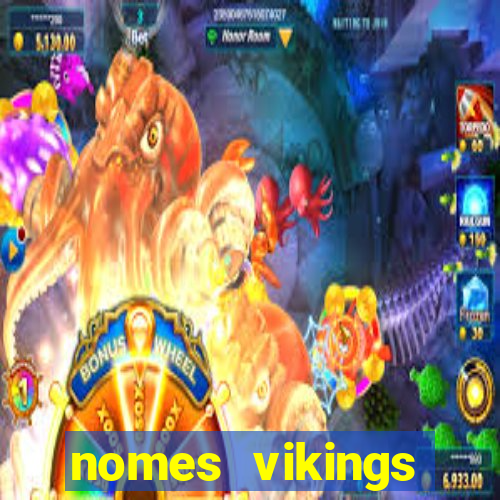 nomes vikings masculinos e significados