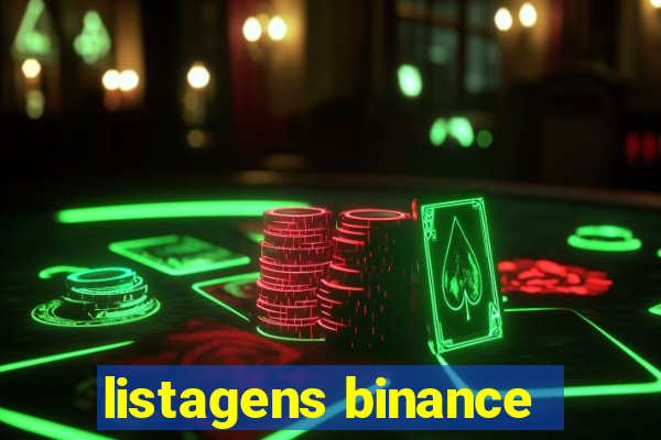 listagens binance