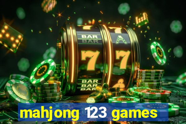 mahjong 123 games