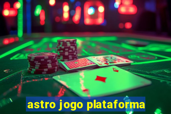 astro jogo plataforma