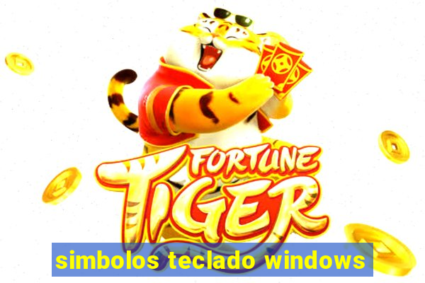 simbolos teclado windows