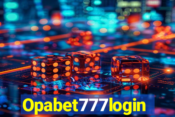 Opabet777login