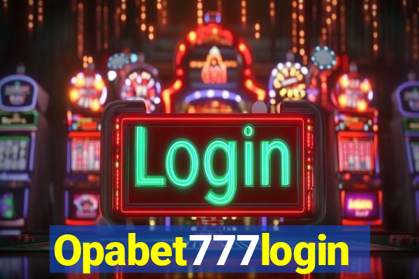 Opabet777login