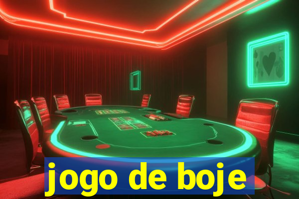 jogo de boje