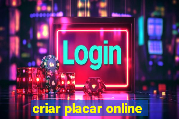 criar placar online