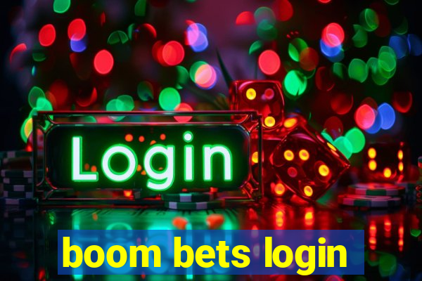 boom bets login