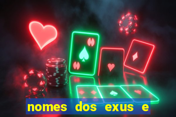 nomes dos exus e seus significados