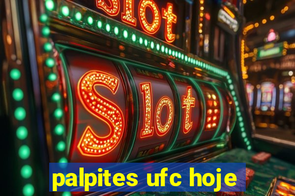 palpites ufc hoje