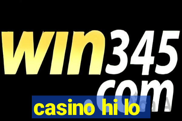 casino hi lo