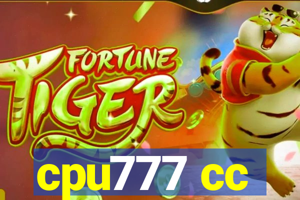 cpu777 cc