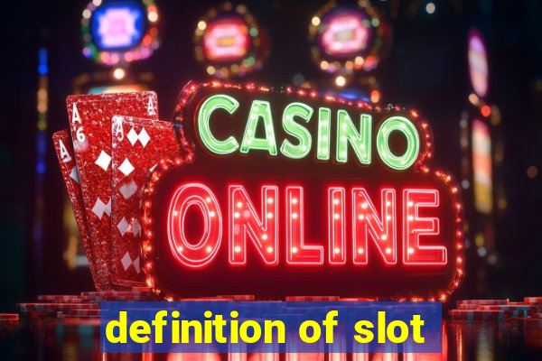 definition of slot