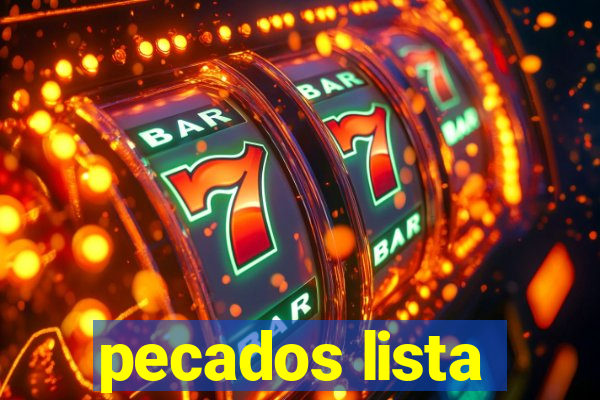 pecados lista