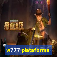 w777 plataforma