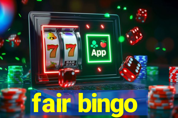 fair bingo