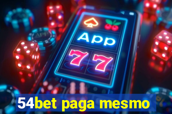 54bet paga mesmo