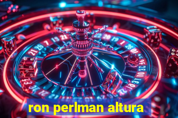 ron perlman altura