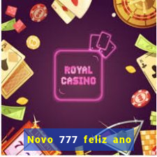 Novo 777 feliz ano novo boeing