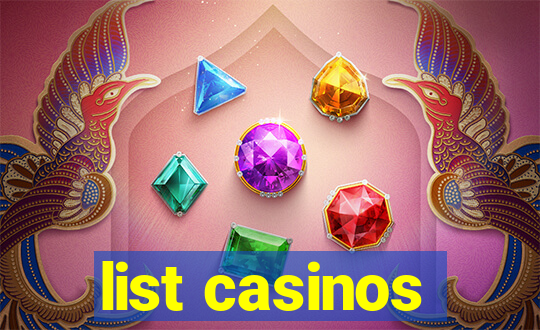 list casinos