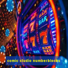 comic studio numberblocks