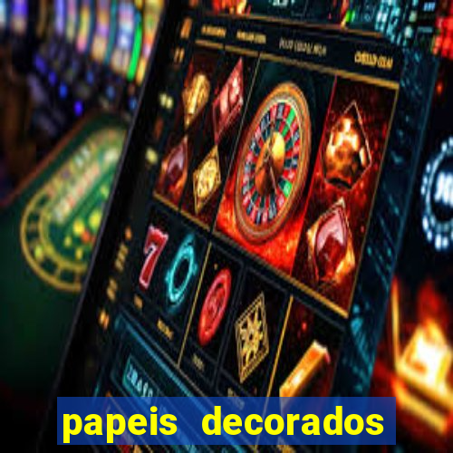 papeis decorados para imprimir