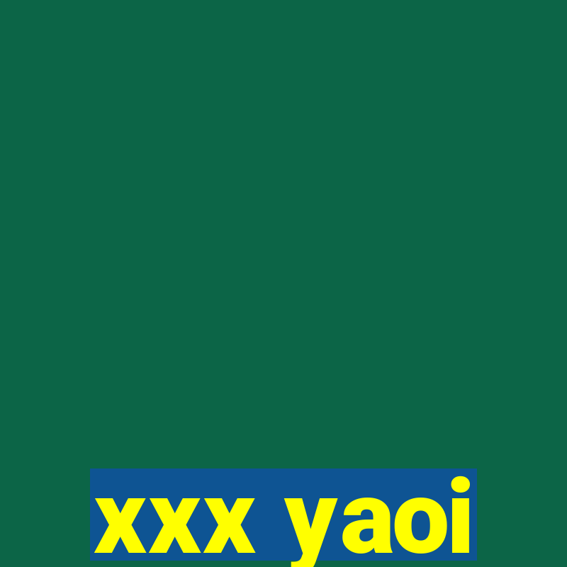 xxx yaoi