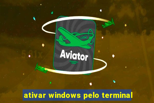 ativar windows pelo terminal