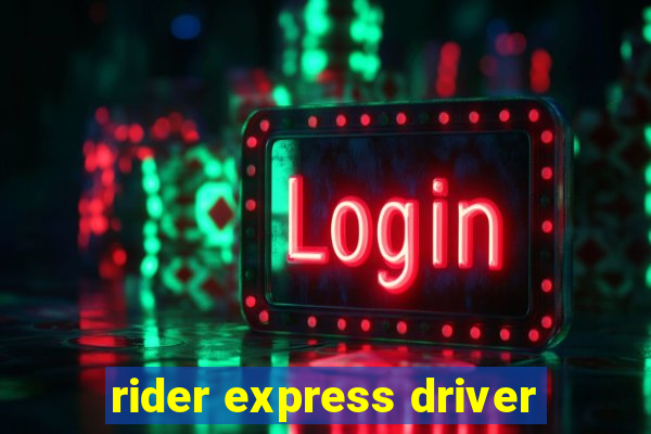 rider express driver