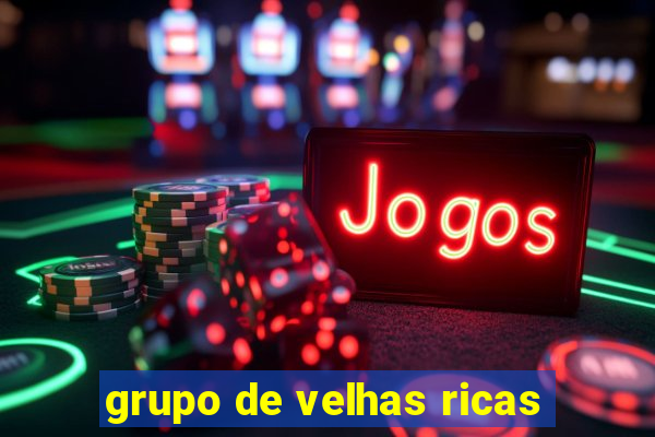 grupo de velhas ricas