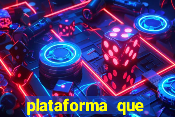 plataforma que est谩 pagando agora