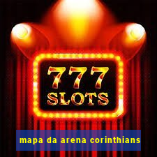 mapa da arena corinthians