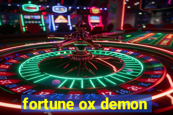 fortune ox demon