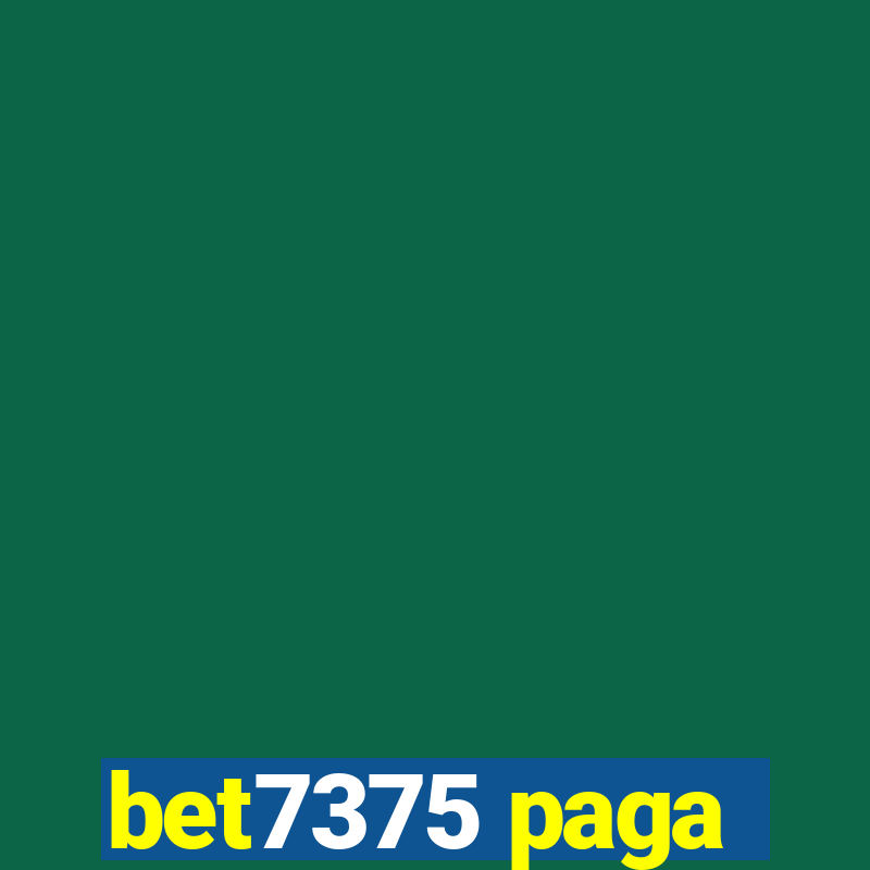 bet7375 paga