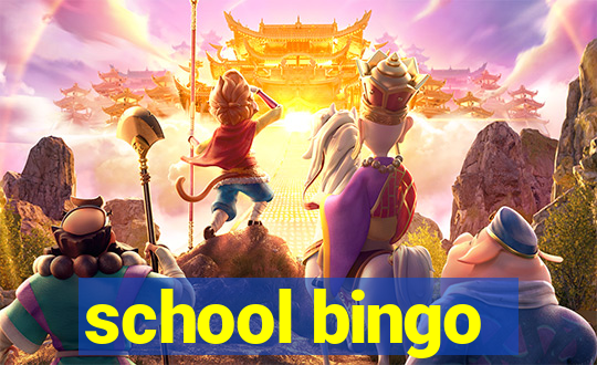 school bingo