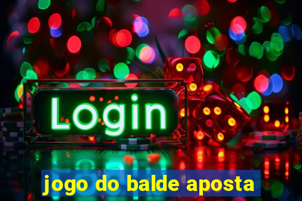 jogo do balde aposta