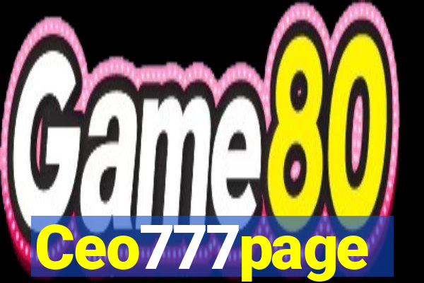 Ceo777page