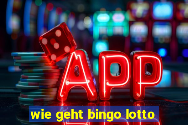 wie geht bingo lotto