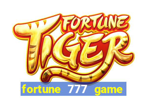 fortune 777 game slot online