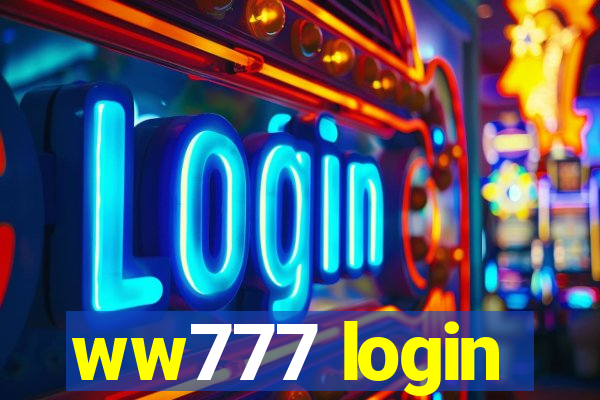 ww777 login