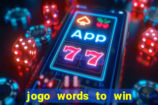 jogo words to win paga mesmo