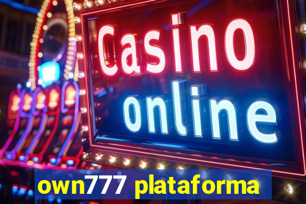 own777 plataforma