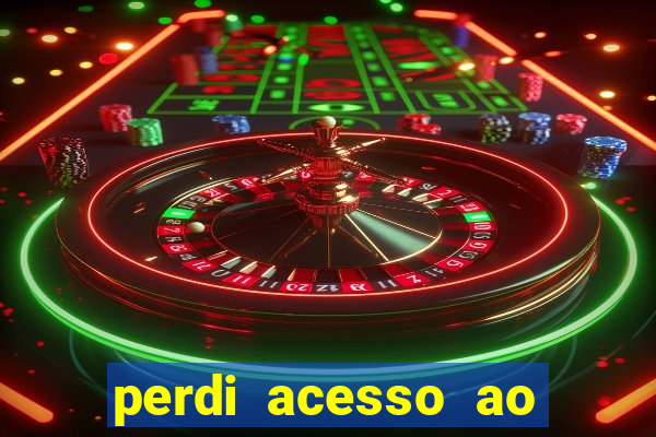 perdi acesso ao google authenticator