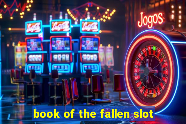 book of the fallen slot