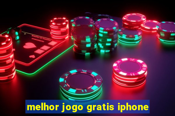 melhor jogo gratis iphone