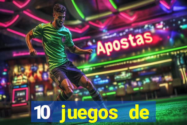 10 juegos de casino nombres