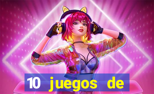 10 juegos de casino nombres