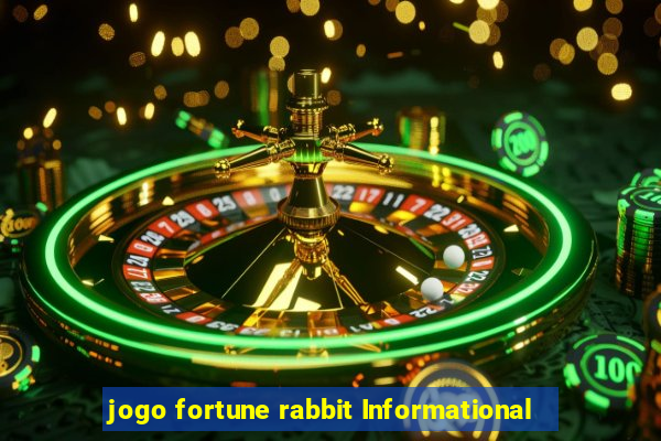 jogo fortune rabbit Informational